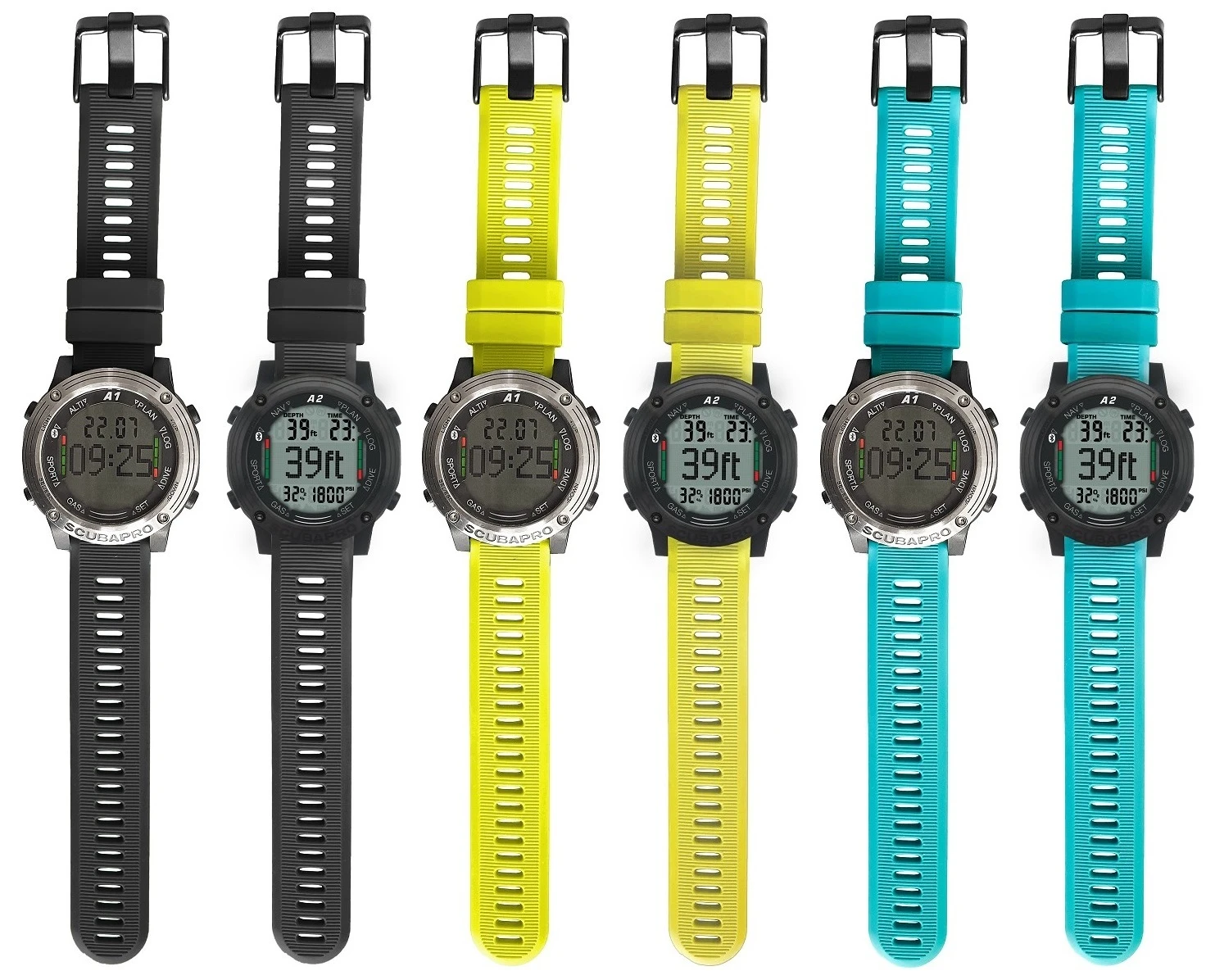 Scubapro ALADIN A1 / A2 SILIKON Armband Ersatzarmband Für A1 Und A2 Tauchcomputer 3 Scubapro ALADIN A1 / A2 SILIKON Armband Ersatzarmband Für A1 Und A2 Tauchcomputer