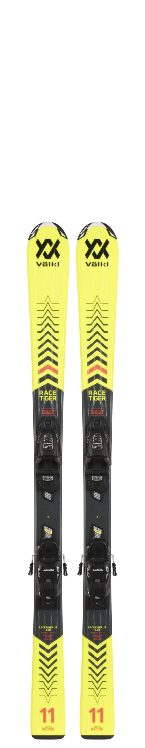 VÖLKL RACETIGER JUNIOR Mit Bindung VMOTION 7.0 Kinderski Collection 2023