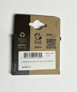 Mares 1. Stufe Service Kit Für 32 / 22 / 16 / TP / D16 DIN Atemregler