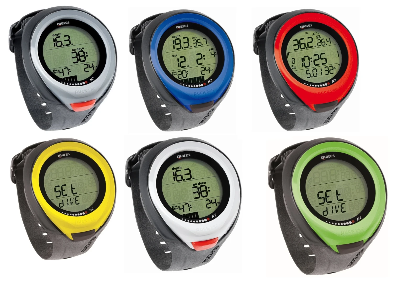 Mares PUCK PRO Tauchcomputer 3 Mares PUCK PRO Tauchcomputer