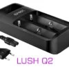FOC-TEC Lush Q2 Lader Für 18650 / 21700 Lithium Akkus Uvm. 1 FOC-TEC Lush Q2 Lader Für 18650 / 21700 Lithium Akkus Uvm. -ActionSport Würzburg Shop 500417 lader