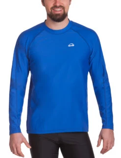 IQ UV 300 Shirt Loose Fit Watersport Long Sleeve Men UV Shirt -ActionSport Würzburg Shop 649122 dark blue 1