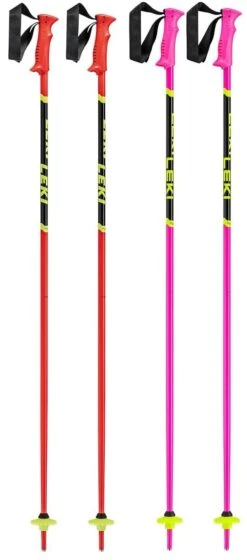 LEKI Racing Kids Kinderskistock Collection 2024