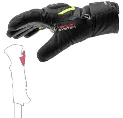 LEKI GRIFFIN 3D JUNIOR Kinder Skihandschuh Collection 2024 6 LEKI GRIFFIN 3D JUNIOR Kinder Skihandschuh Collection 2024 -ActionSport Würzburg Shop 653805702 griffin 3D Junior black yellow 2024 3