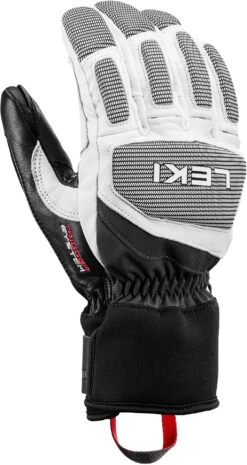 LEKI GRIFFIN PRO 3D Skihandschuh Mit Trigger System UNISEX Collection 2024 -ActionSport Würzburg Shop 653843304 griffin pro 3D white black 2024 1