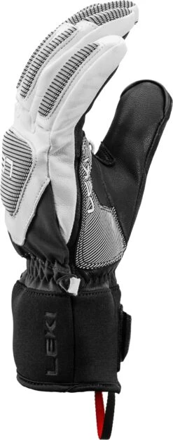 LEKI GRIFFIN PRO 3D Skihandschuh Mit Trigger System UNISEX Collection 2024 -ActionSport Würzburg Shop 653843304 griffin pro 3D white black 2024 2