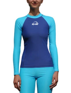 IQ UV 300 Shirt Slim Fit Longsleeve Damen Langsam UV Shirt