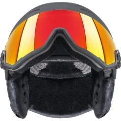 UVEX WANTED VISOR Visier Skihelm Snowboardhelm UNISEX Collection 2024 -ActionSport Würzburg Shop S5662621007 wanted black mat 2023 2