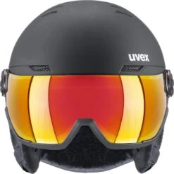 UVEX WANTED VISOR Visier Skihelm Snowboardhelm UNISEX Collection 2024 -ActionSport Würzburg Shop S5662621007 wanted black mat 2023 3