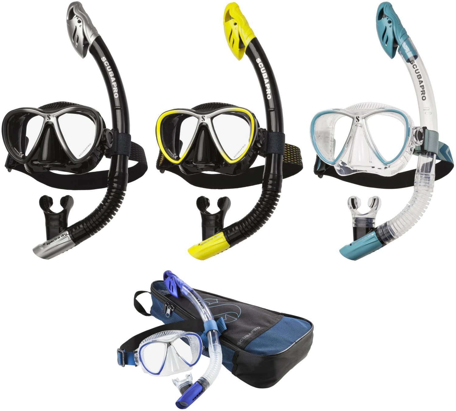 Scubapro SYNERGY TWIN COMBO SET Mit SPECTRA DRY Schnorchel Schnorchelset 3 Scubapro SYNERGY TWIN COMBO SET Mit SPECTRA DRY Schnorchel Schnorchelset