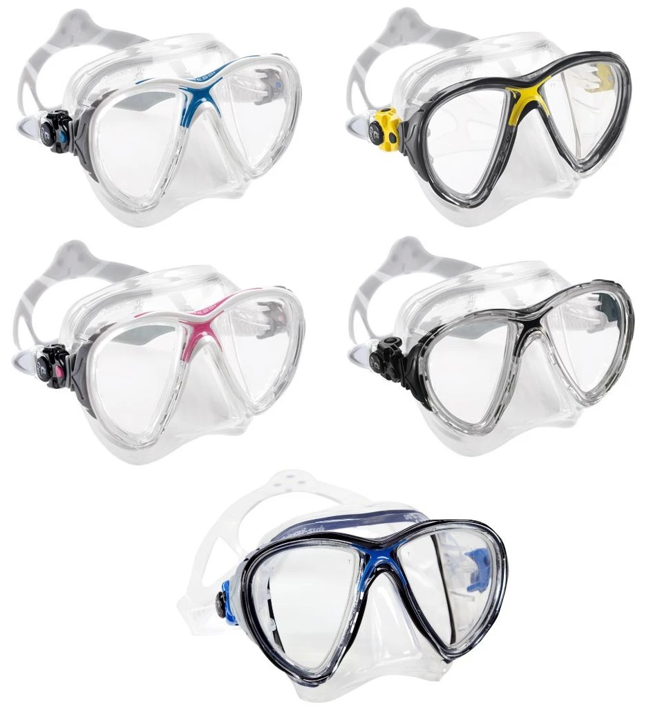 CRESSI BIG EYES EVOLUTION CRYSTAL Tauchmaske 3 CRESSI BIG EYES EVOLUTION CRYSTAL Tauchmaske