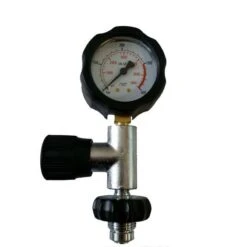 Polaris Prüfmanometer Für Pressluftflaschen Bis 200 Bar