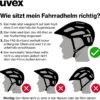UVEX FLASH Radhelm Fahrradhelm UNISEX -ActionSport Würzburg Shop helmgroesse sitzrvihi2dliwbfx