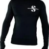 Scubapro SWIM Rash Guard Langarm Herren Slim Fit UV-Shirt -ActionSport Würzburg Shop ls herren black 62 031 1