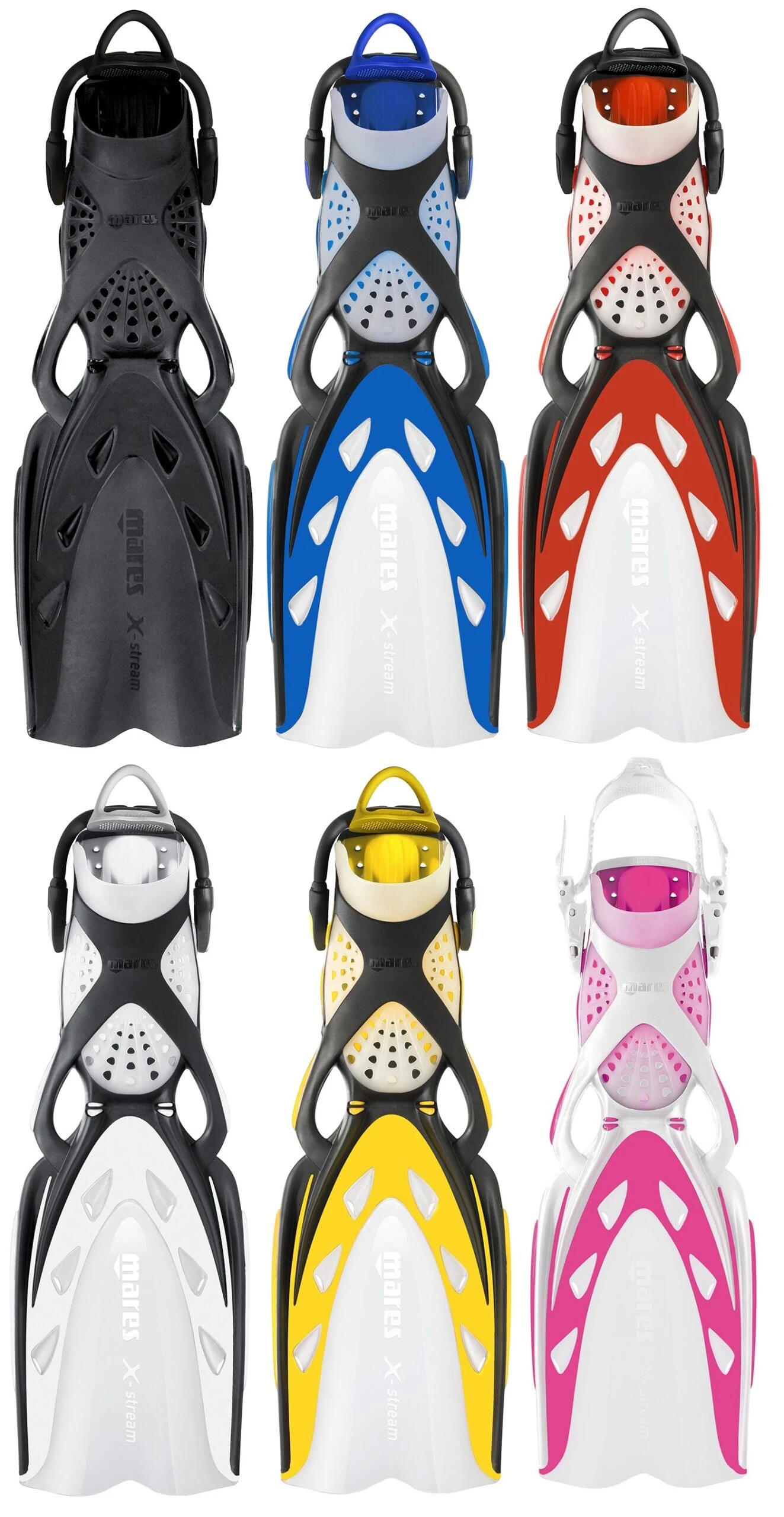 Mares X-STREAM Geräteflosse Mit Bungee Straps 3 Mares X-STREAM Geräteflosse Mit Bungee Straps