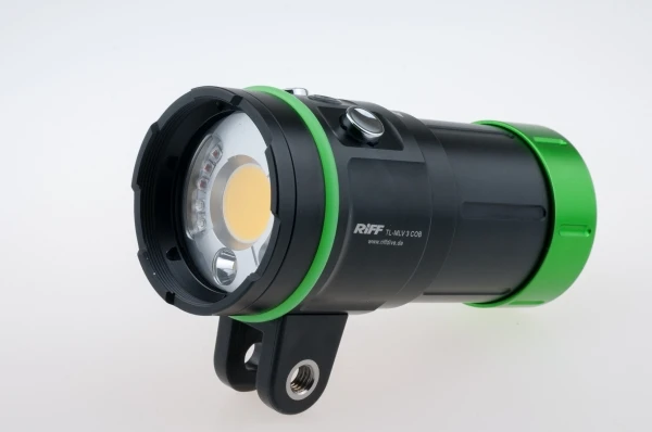 RIFF MLV 3 COB II Videolampe Tauchlampe 3 RIFF MLV 3 COB II Videolampe Tauchlampe