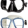 Polaris PLUS Tauchmaske Mit Integrierten +1.75 Dioptrien Gläsern -ActionSport Würzburg Shop plus black set