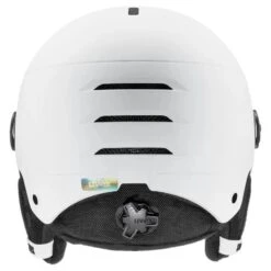 UVEX ROCKET JUNIOR VISOR Visier Skihelm Snowboardhelm Collection 2024 -ActionSport Würzburg Shop rocket white black 2024 6