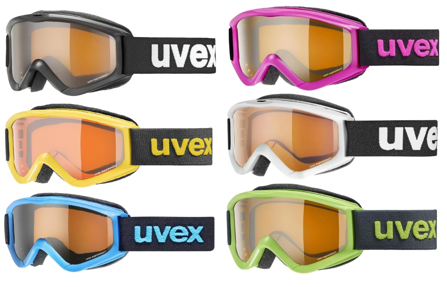 UVEX SPEEDY PRO Kinder Skibrille Snowboardbrille Collection 2024 3 UVEX SPEEDY PRO Kinder Skibrille Snowboardbrille Collection 2024